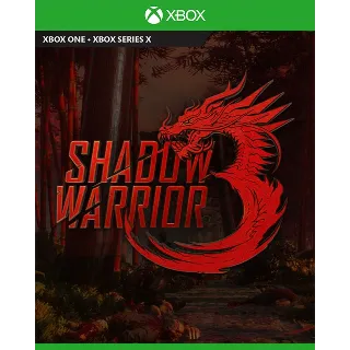 Купить Shadow Warrior 3 Xbox One  Xbox Series X|S
