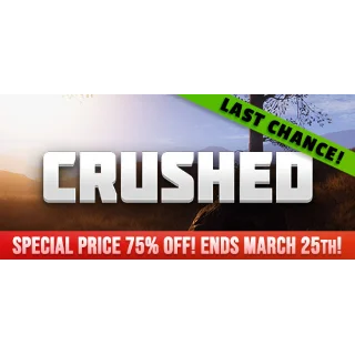 Купить Crushed (STEAM GLOBAL KEY)