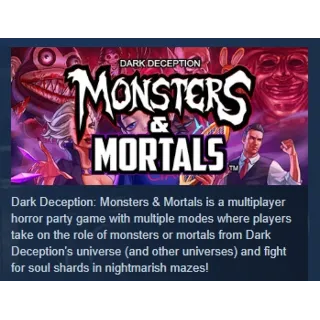 Купить Dark Deception: Monsters  Mortals АВТОДОСТАВКА STEAM РОССИЯ
