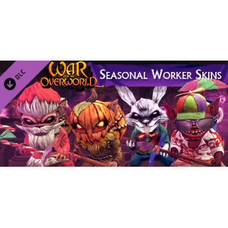 Купить War for the Overworld - Seasonal Worker Skins 💎 DLC