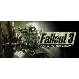 Купить Fallout 3 - Game of the Year Edition | АВТОВЫДАЧА 24/7