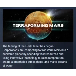 Купить Terraforming Mars АВТОДОСТАВКА STEAM GIFT РОССИЯ