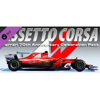 Купить Assetto Corsa - Ferrari 70th Anniversary Pack АВТОДОСТАВКА STEAM РОССИЯ