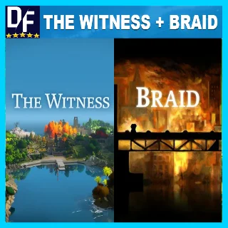 Купить The Witness + Braid ✔ ️STEAM Аккаунт