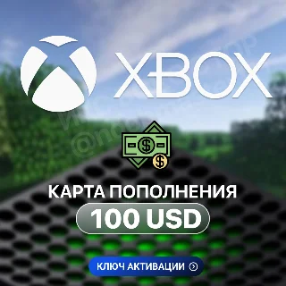 Купить Карта пополнения ✅ Xbox ✅ - 100 USD (USA)