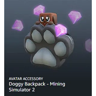 Купить 🔑 КЛЮЧ 🔑 ✅ Doggy Backpack - Mining Simulator 2 ✅ 🚀 ROBLOX