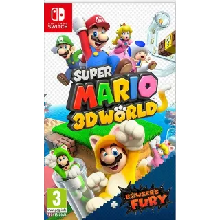 Купить Super Mario 3D World + Bowser’s Fury 🎮 Switch