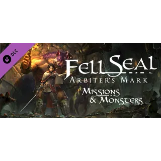 Купить Fell Seal: Arbiter's Mark - Missions and Monsters 💎 DLC