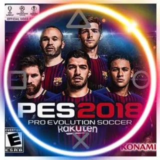 Купить 💠 PES 2018 (PS4/PS5/RU) (Аренда от 7 дней)