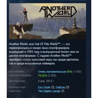 Купить Another World – 20th Anniversary Edition АВТОДОСТАВКА STEAM GLOBAL МГНОВЕННО ЛИЦЕНЗИЯ