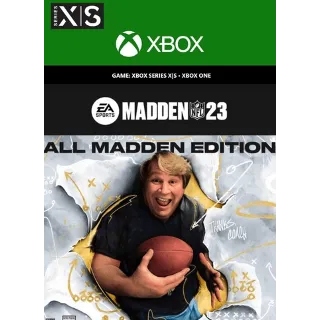Купить Madden NFL 23 All Madden Edition Xbox One  Series X|S