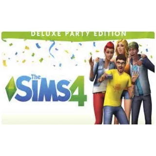 Купить 🌕 Sims 4 Deluxe Party (PS4/PS5/RU) (Аренда от 7 дней)