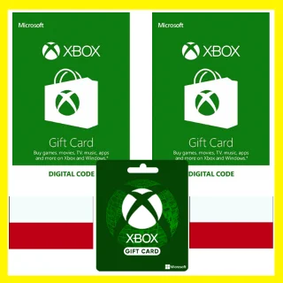 Купить ⭐ ️ВСЕ КАРТЫ ⭐ 🇵🇱Xbox Live Gift Card 100-600 PLN(Польша)