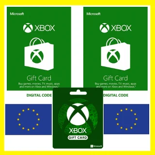 Купить ⭐ ️ВСЕ КАРТЫ ⭐ 🇪🇺Xbox Live Gift Card 5-200 EURO (Европа)