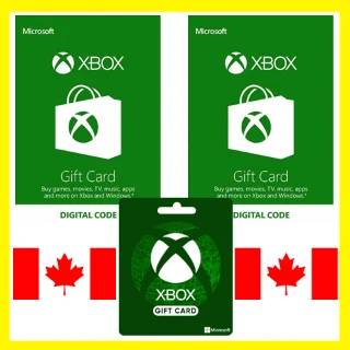 Купить ⭐ ️ВСЕ КАРТЫ ⭐ 🇨🇦Xbox Live Gift Card 15-200 CAD (Канада)