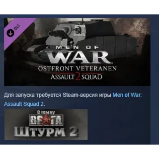 Купить Men of War: Assault Squad 2 - Ostfront Veteranen АВТОДОСТАВКА STEAM РОССИЯ