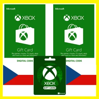Купить ⭐ ️ВСЕ КАРТЫ ⭐ 🇨🇿Xbox Live Gift Card 300-4000 CZK(ЧЕХИЯ)