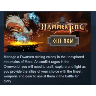 Купить Hammerting 💎 STEAM KEY REGION FREE GLOBAL