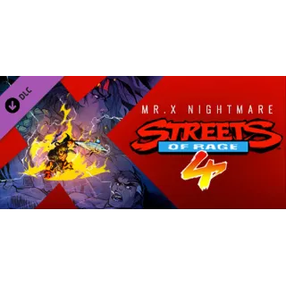 Купить Streets Of Rage 4 - Mr. X Nightmare DLC - STEAM