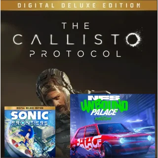 Купить The Callisto Protocol DDE 🔥 + 🎁 NFS Unbound PE+Sonic F DD