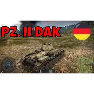 Купить ✳ ️ War Thunder промокод танк Panzer 2, Panzerkampfwagen