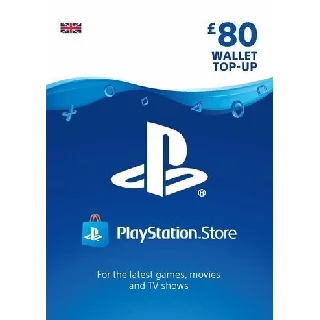 Купить 🎁 PSN UK карта пополнения на 80 GBP (UK) 🔥