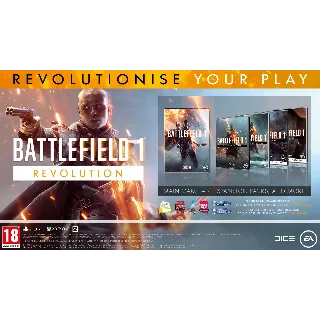 Купить ⭐ ️ BATTLEFIELD 1 Revolution Edition [Steam/Global]