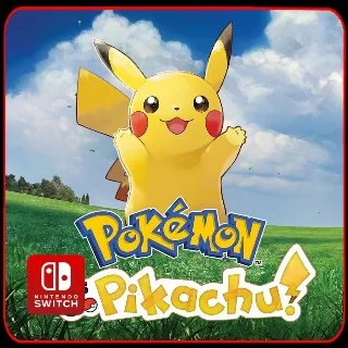 Купить Pokemon: Let's Go, Pikachu! 🎮 Nintendo Switch