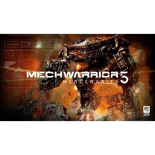 Купить 🎮 MechWarrior 5: Mercenaries 🔑 (STEAM KEY/RU)