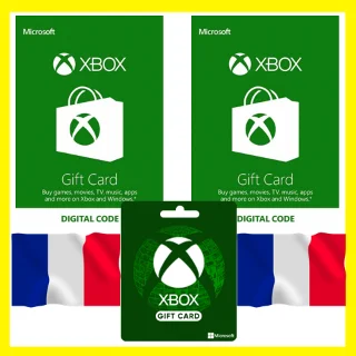 Купить ⭐ ️ВСЕ КАРТЫ ⭐ 🇫🇷Xbox Live Gift Card 5-200 EUR (Франция)