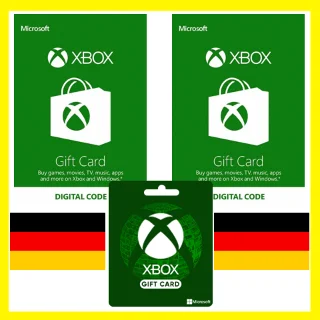 Купить ⭐ ️ВСЕ КАРТЫ ⭐ 🇩🇪Xbox Live Gift Card 5-200 EUR Германия