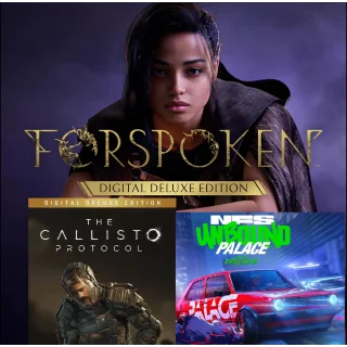 Купить Forspoken DD+ 🎁 The Callisto Protocol + 🎁 NFS Unbound PE
