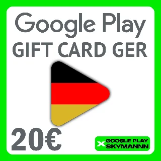 Купить Google Play Gift Card 20€ DE Германия АВТО ВЫДАЧА 24/7