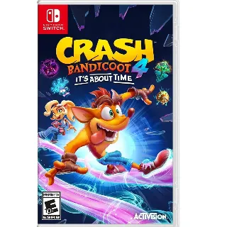 Купить Crash Bandicoot 4: It’s About Time 🎮 Nintendo Switch