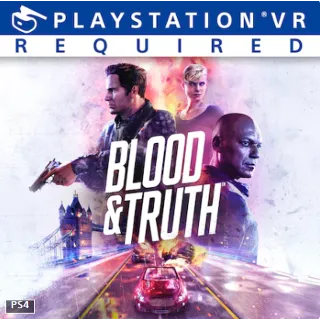 Купить 💜 Blood  Truth | PS4/PS5 | Турция 💜