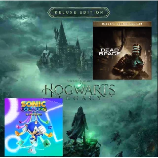 Купить Hogwarts Legacy: DDE+ 🎁 Sonic Colors: UDD+ 🎁 Dead Space