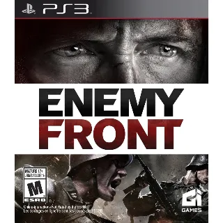 Купить Enemy Front (PS3/RUS) Активация