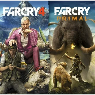Купить Far Cry 4 + Far Cry Primal (PS4/PS5/RU) Аренда 7 дней