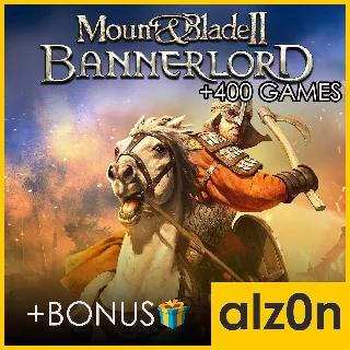 Купить ・Mount  Blade 2 Bannerlord + 450 игр + ПОДАРОК・ПК