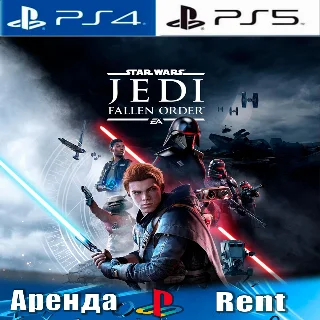 Купить 🎮 STAR WARS Jedi Fallen Order (PS4/PS5) Аренда 5 дней 🔆
