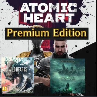 Купить Atomic Heart PE+ 🎁 Wild Hearts KE+ 🎁 Hogwarts Legacy:DE