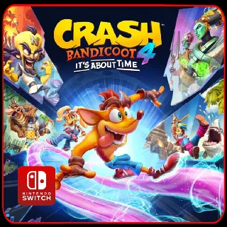 Купить Crash Bandicoot 4: It's About Time ✅ Nintendo Switch