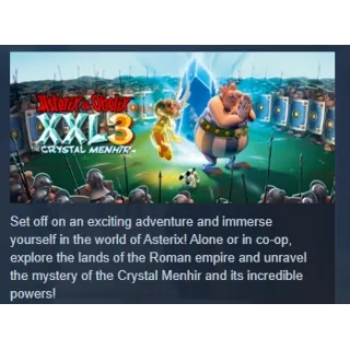 Купить Asterix  Obelix XXL 3 - The Crystal Menhir STEAM KEY