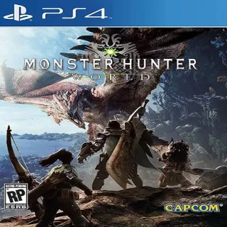 Купить MONSTER HUNTER: WORLD (PS4/PS5/RUS) Аренда 7 дней