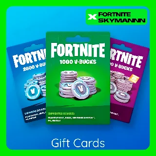 Купить 🖤 FORTNITE 🖤 1000 - 13500 V-BUCKS GLOBAL + РОССИЯ EPIC 🔑