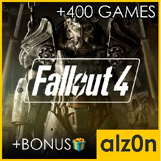 Купить ・Fallout 4 + 450 игр + ПОДАРОК・ПК・GAME PASS