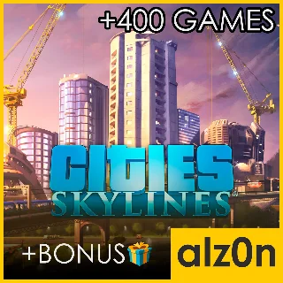 Купить ・Cities: Skylines + 450 игр + ПОДАРОК・ПК・GAME PASS