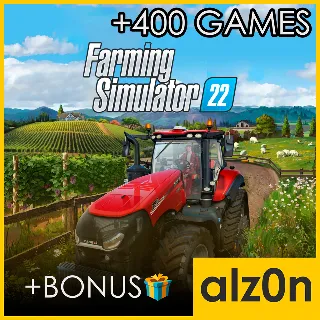 Купить ・Farming Simulator 22 + 450 игр + ПОДАРОК・ПК・GAME PASS