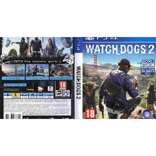 Купить 💳 Watch Dogs 2 (PS4/PS5/ENG) Аренда 7 дней