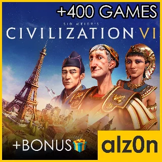 Купить ・Sid Meier’s Civilization VI + 450 игр + ПОДАРОК・ПК